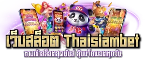 เว็บสล็อต Thaisiambet ทางเข้าสล็อตสุดมันส์ ลุ้นแจ็คพอตทุกวัน